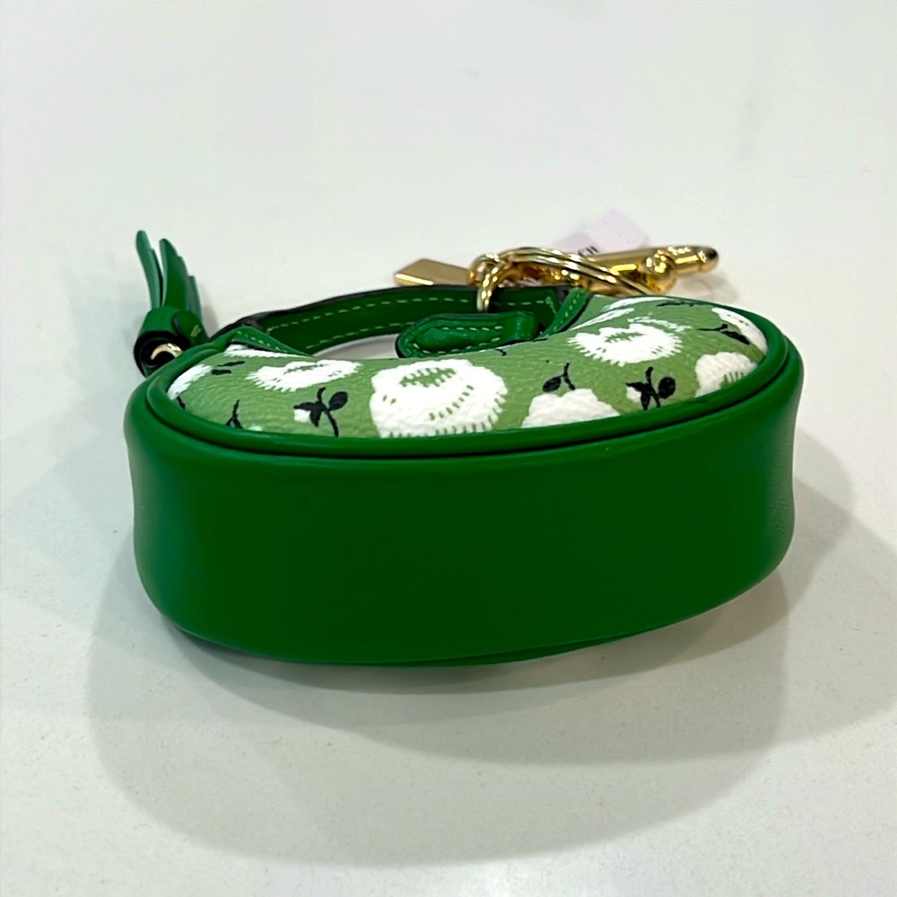 💚Cute. NWT COACH Mini Carmen Bag Charm. - Picture 8 of 16